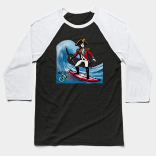 Paris Olympics 2024 Surfing Baseball T-Shirt